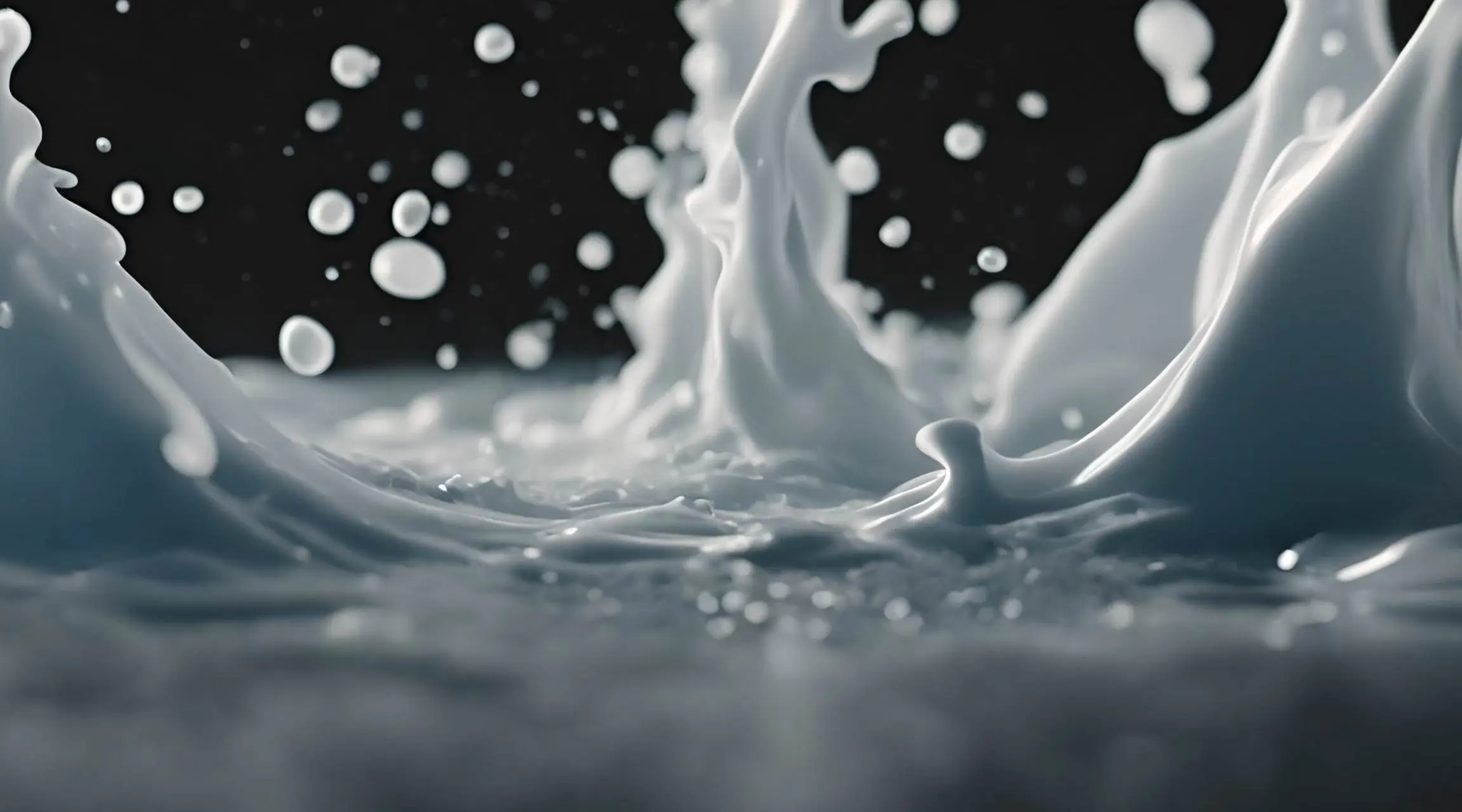 Milk Splash Slow Motion HD Motion Background